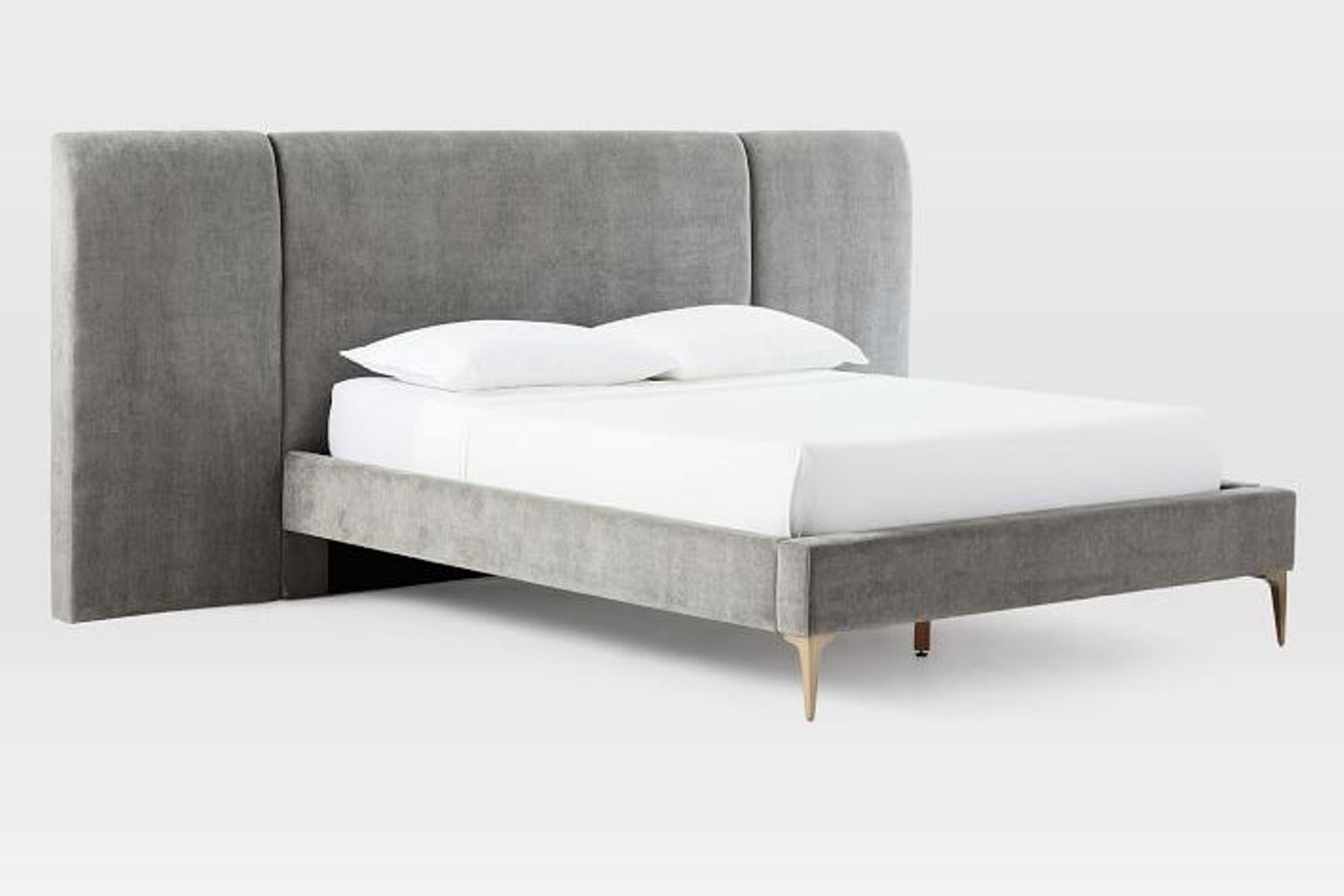 Sara Wide headboard Bed